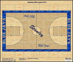 High School Gym Floor