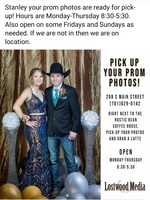 Prom Photos ready for pickup!