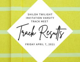 May 7 Varsity Track Meet Results