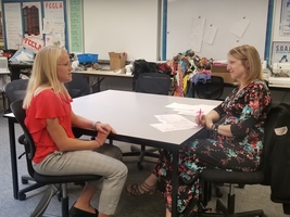 Business Communication Students Participate in Mock Interviews