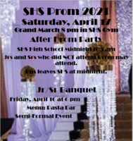 SHS Prom 2021 Announcement